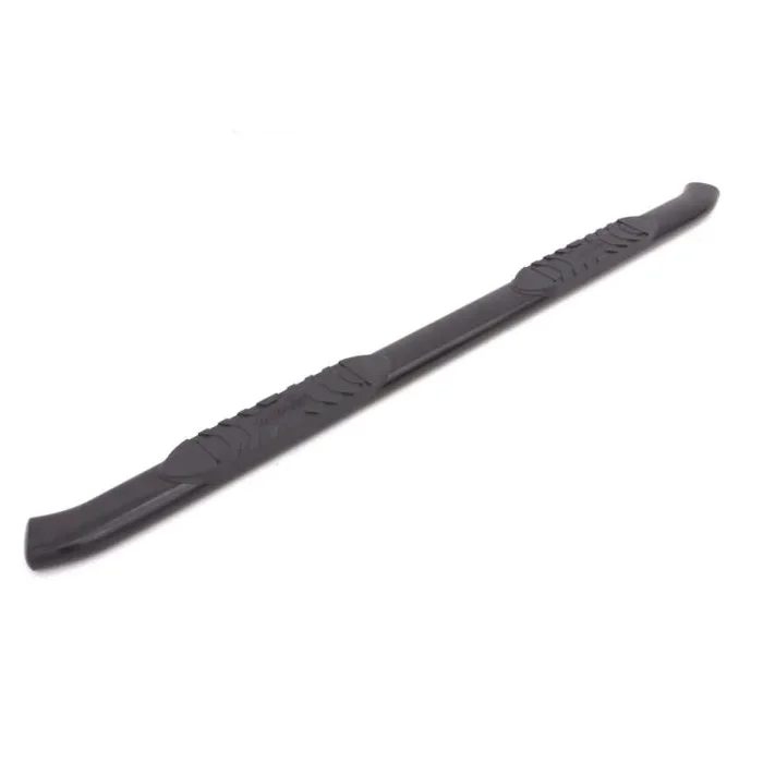 Lund 2019 Chevy Silverado 1500 Double Cab 5In Oval Curved Steel Nerf Bars – Black