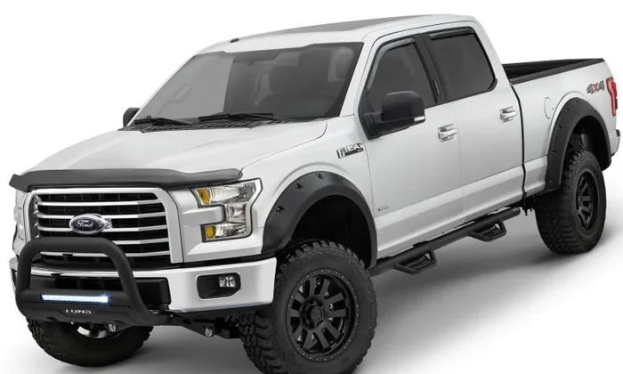 Lund 2019 Ford Ranger Crew Cab Terrain HX Step Nerf Bars – Black