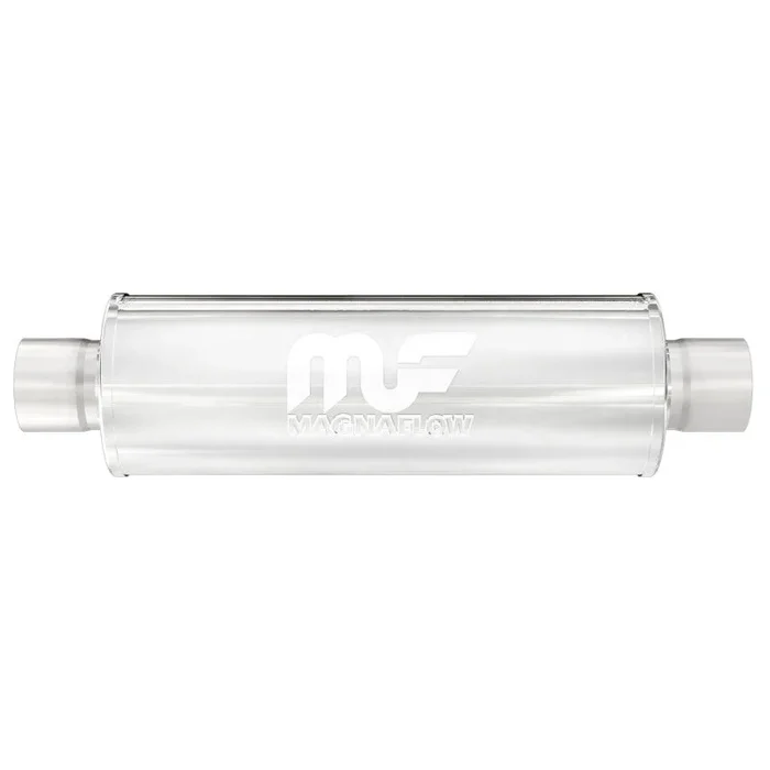 MagnaFlow Muffler Mag SS 14X6X6 2.5 C/C- Not Polished9.3 lb