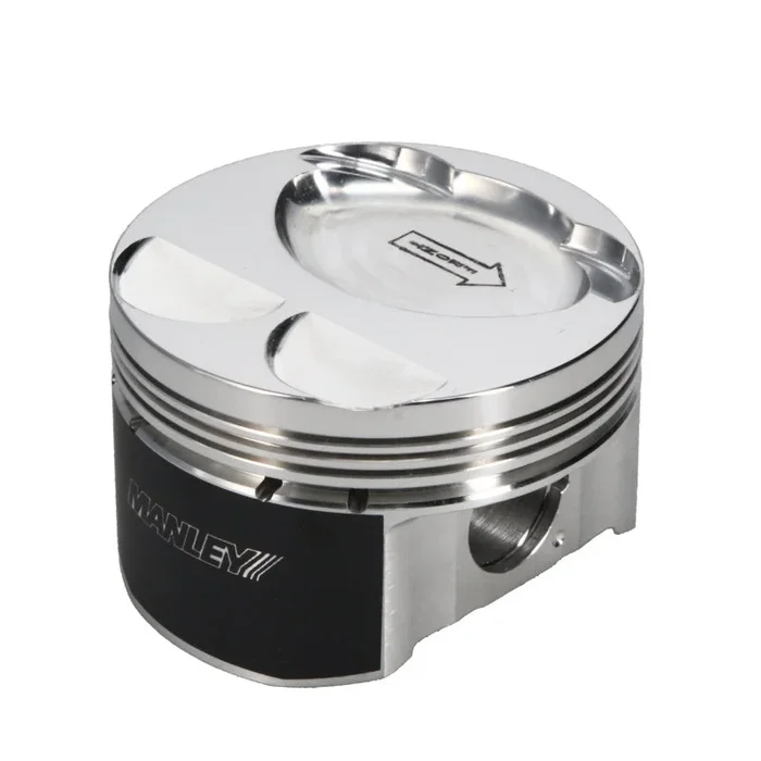 Manley MazdaSpeed 3 MZR 2.3L 87.75mm Bore -13.3cc Dome 9.5:1 CR Pistons w/ Rings – Set of 4