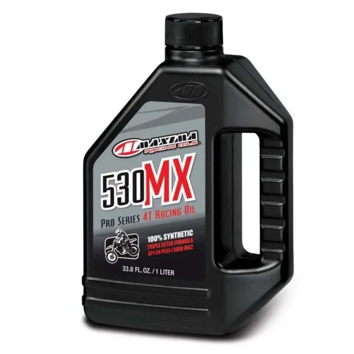 Maxima 530MX 100% Synthetic 4T Racing Engine Oil – MX/Offroad – 1L