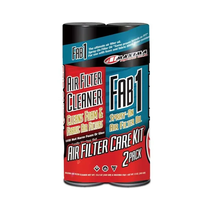 Maxima Air Filter Maintenance Combo Kit – 2-Pack (Aerosol)14.9 lb