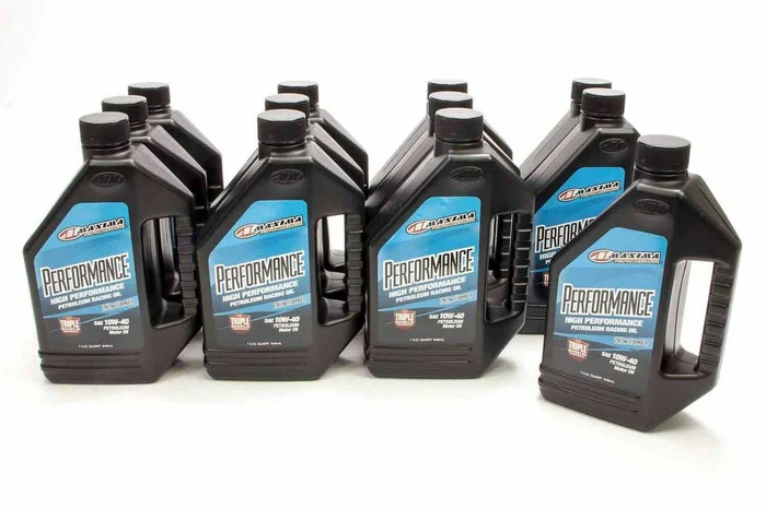 Maxima Racing Oils 10w40 Petroleum Oil Case 12×1 Quart Performance