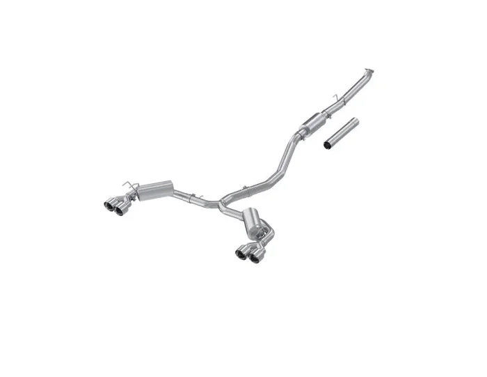 MBRP 22-24 Honda Civic/Sport Touring 1.5L 3in Cat-Back 2.5in Dual Split Rear w/ Quad Tips – AL