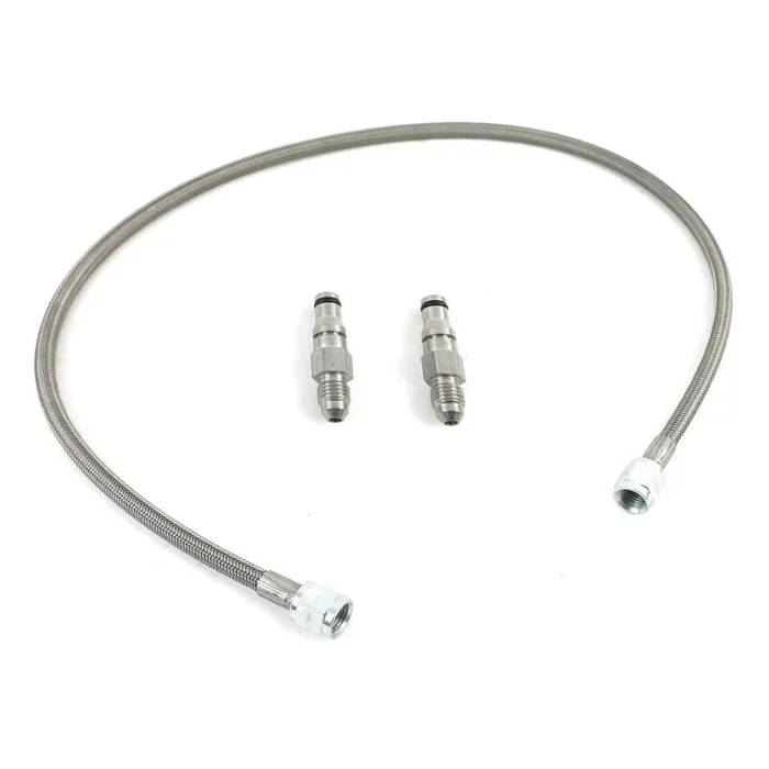 McLeod 2015+ Ford Mustang Steel Braided Hydraulic Clutch Line0.36 lb