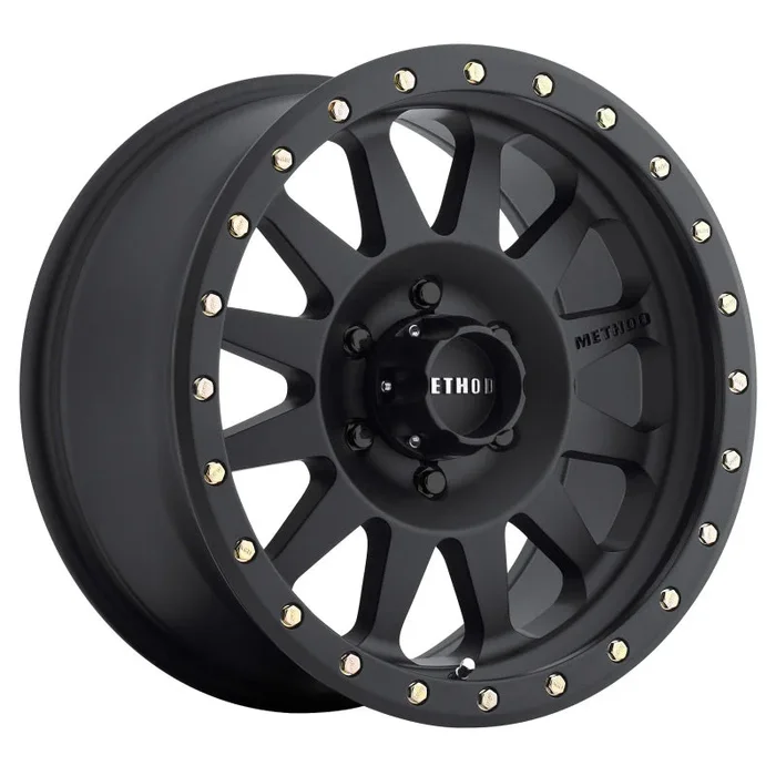 Method MR304 Double Standard 16×8 0mm Offset 6×5.5 108mm CB Matte Black Wheel