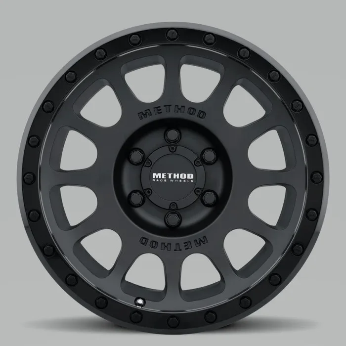 Method MR305 NV 17×8.5 0mm Offset 5×5 94mm CB Double Black Wheel