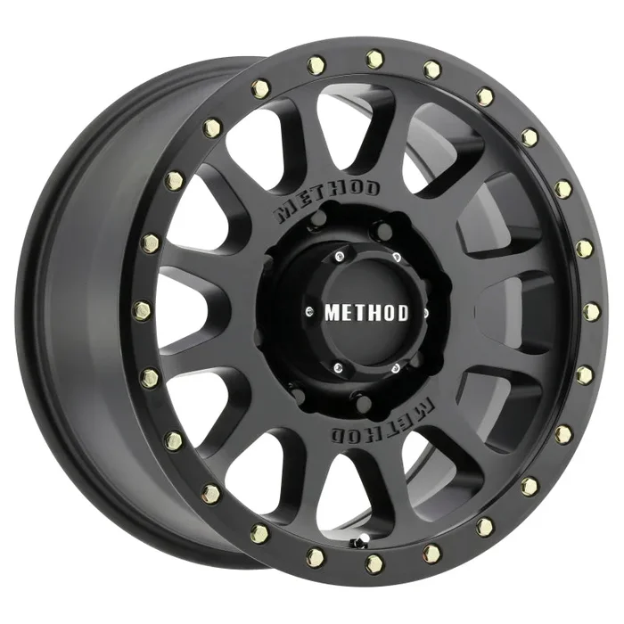 Method MR305 NV HD 17×8.5 0mm Offset 8×6.5 130.81mm CB Matte Black Wheel