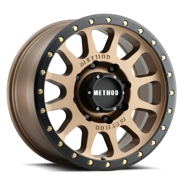 Method MR305 NV HD 18×9 +18mm Offset 8×6.5 130.81mm CB Method Bronze/Black Street Loc Wheel