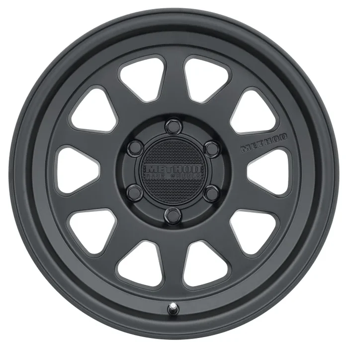 Method MR316 17×8.5 0mm Offset 6×120 67mm CB Matte Black Wheel