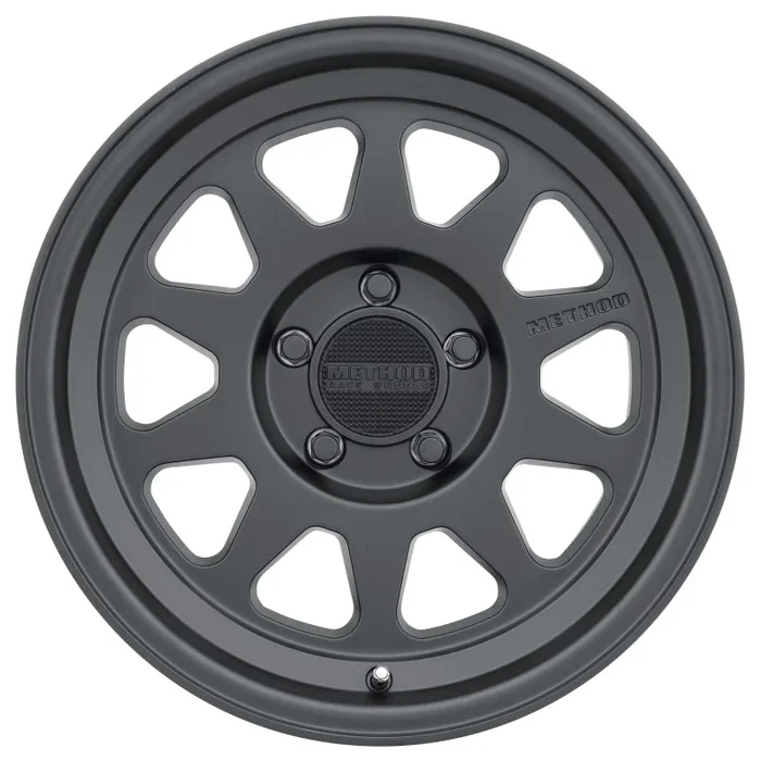 Method MR316 18×9 +18mm Offset 5×150 110.5mm CB Matte Black Wheel32.1 lb