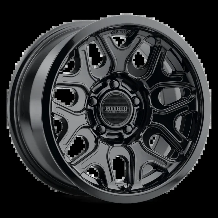 Method MR322 / 17×8.5 / 5×5 BP / 0ET / 4.72in BS / 71.5mm CB – Gloss Black Wheel