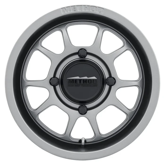 Method MR409 Bead Grip 14×7 / 4+3/13mm Offset / 4×136 / 106.25mm CB Steel Grey