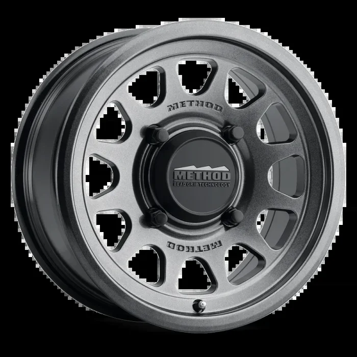 Method MR414 Bead Grip 15×10 / 6+4/25mm Offset / 4×136 / 106mm CB Graphite Wheel