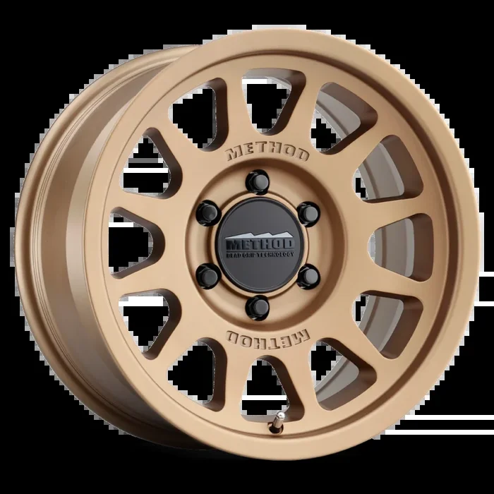 Method MR703 17×8.5 0mm Offset 6×5.5 106.25mm CB Method Bronze Wheel33.1 lb