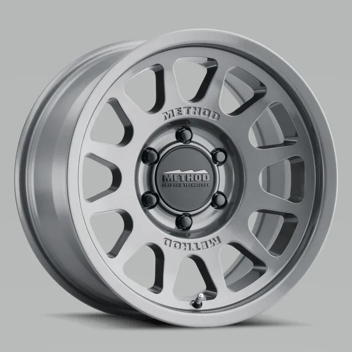 Method MR703 17×8.5 +35mm Offset 5×150 110.5mm CB Gloss Titanium Wheel