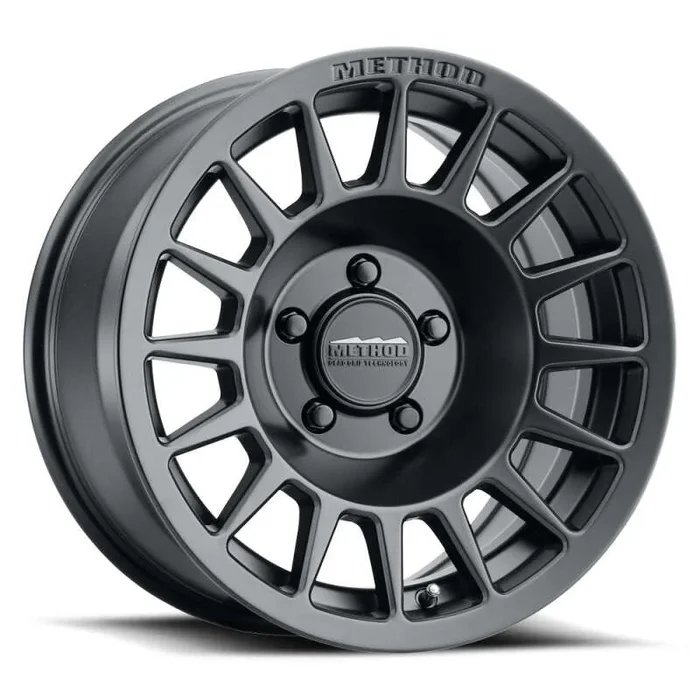 Method MR707 Bead Grip 17×8.5 0mm Offset 6×5.5 BP 106.25mm CB 4.72in BS Matte Black Wheel
