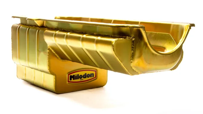 Milodon Oil Pan – SBC Drag Race 5qt. RH Dipstick