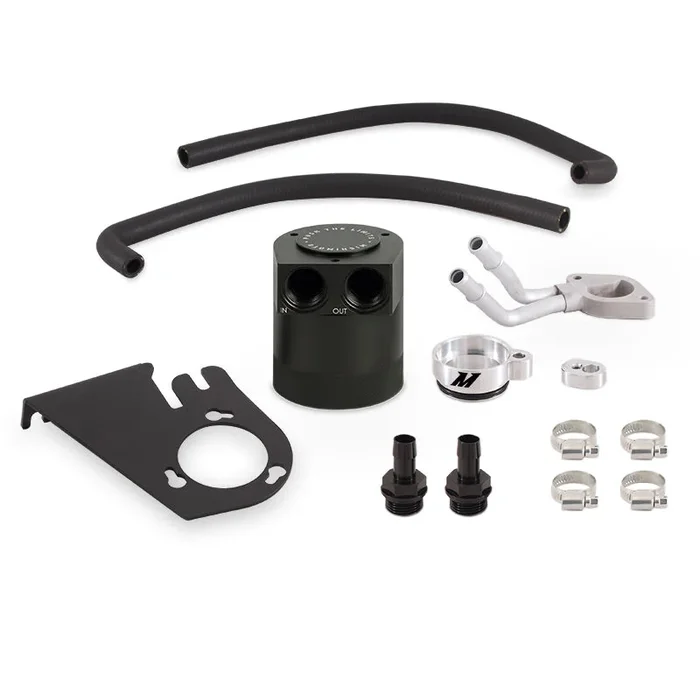 Mishimoto 11-16 Ford 6.7L Powerstroke Baffled Oil Catch Can Kit6.0 lb