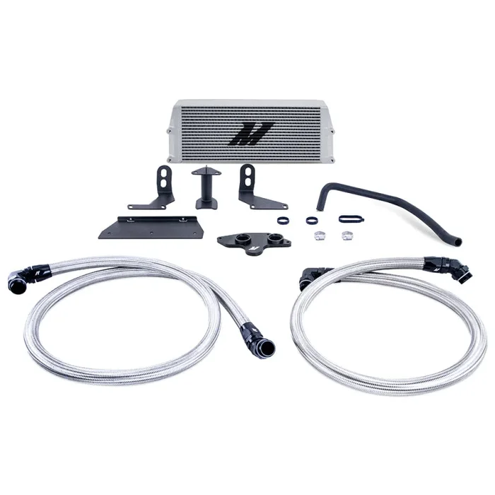 Mishimoto 11-19 Ford 6.7L Powerstroke Performance Oil Cooler Kit – Silver