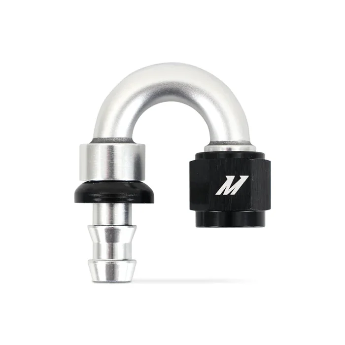 Mishimoto 180 Degree Push Lock Fitting – 6AN