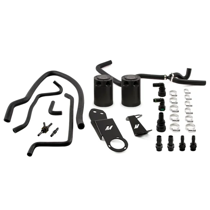 Mishimoto 2013+ Cadillac ATS 2.0T Baffled Oil Catch Can Kit – Black