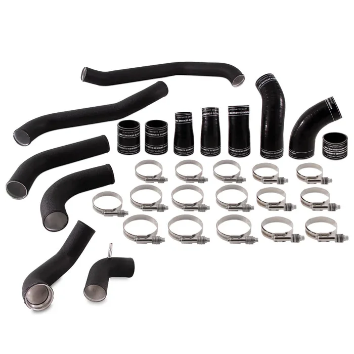 Mishimoto 2017+ Ford F150 3.5L EcoBoost Intercooler Pipe Kit – Wrinkle Black17.8 lb