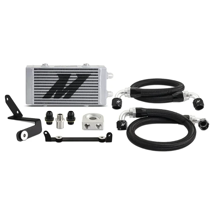 Mishimoto 2023+ Toyota GR Corolla Oil Cooler Kit – Thermostatic – Silver