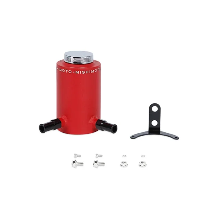 Mishimoto Aluminum Power Steering Reservoir Tank – Wrinkle Red1.2 lb