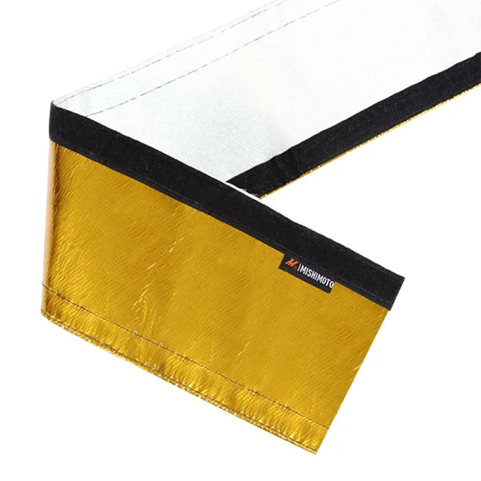 Mishimoto Heat Shielding Sleeve Gold 1 inch x 36 inches0.4 lb