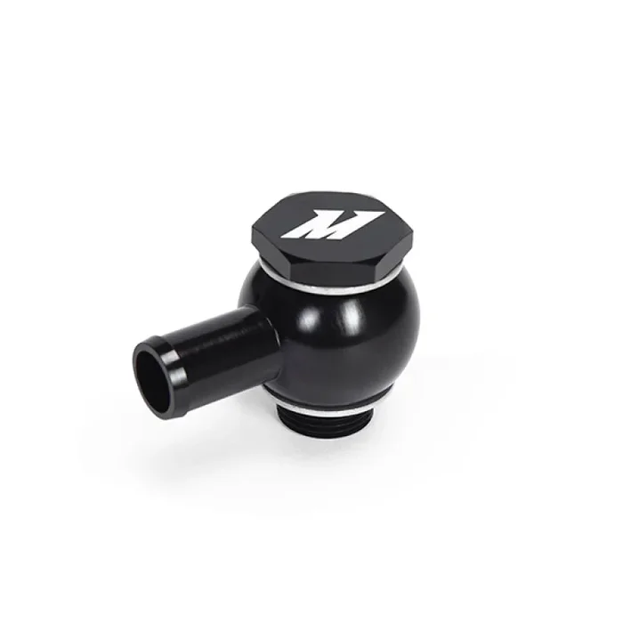 Mishimoto M20 x 5/8 Straight Black Banjo Fitting w/ Bolt0.17 lb