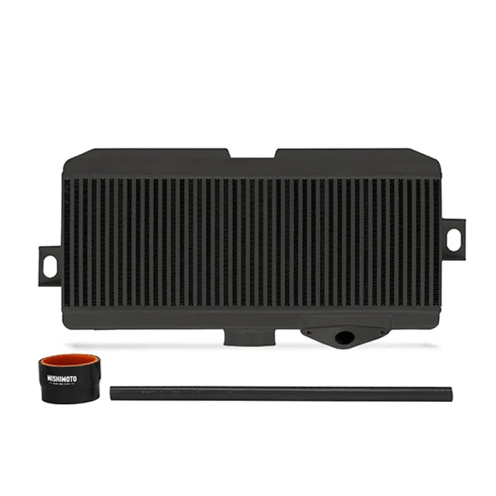 Mishimoto Subaru 08-15 WRX STi Top-Mount Intercooler Kit – Powder Coated Black & Black Hoses27.9 lb