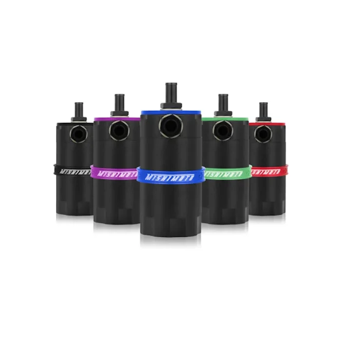 Mishimoto Universal Baffled Oil Catch Can – Red