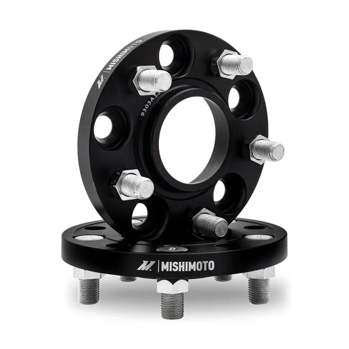 Mishimoto Wheel Spacers – 5×114.3 – 67.1 – 20 – M12 – Black
