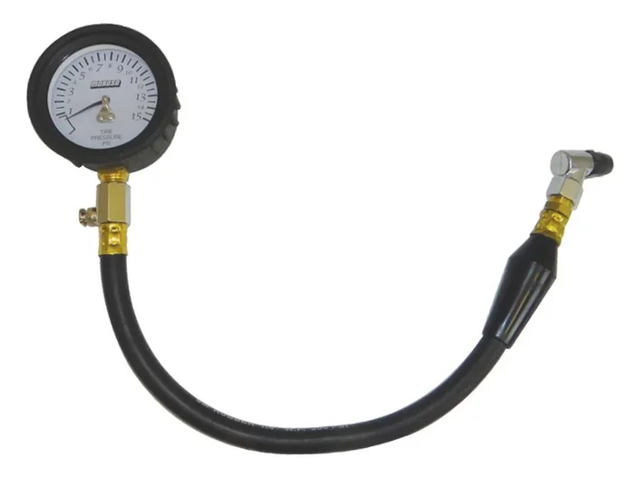 Moroso Tire Pressure Gauge 0-15 Psi – Garage Series