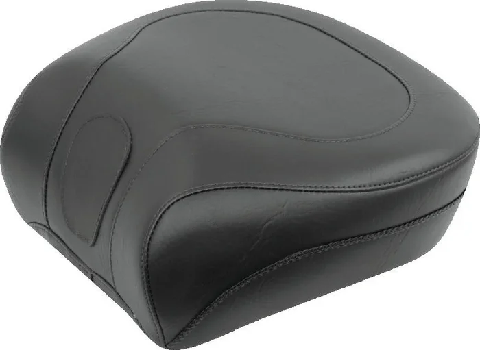 Mustang 00-15 Harley Softail Standard Rear Tire Wide Touring Recessed Passenger Seat – Black