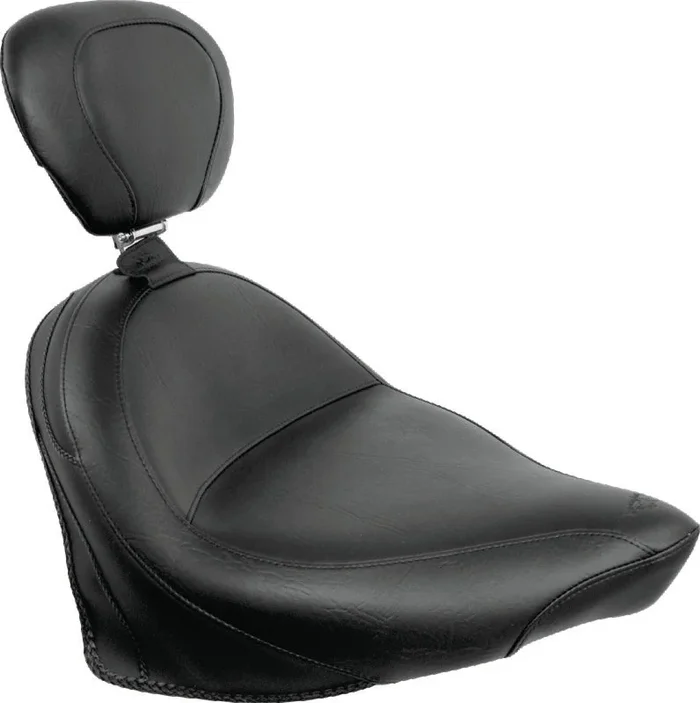 Mustang 07-15 Honda VT750C2 Spirit,10-20 Phantom Wide Touring 2PC Seat – Black
