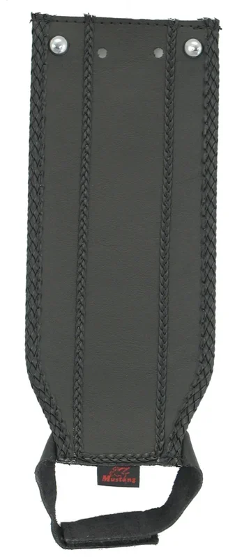 Mustang 93-03 Harley Dyna Wide Glide Tank Bib – Black