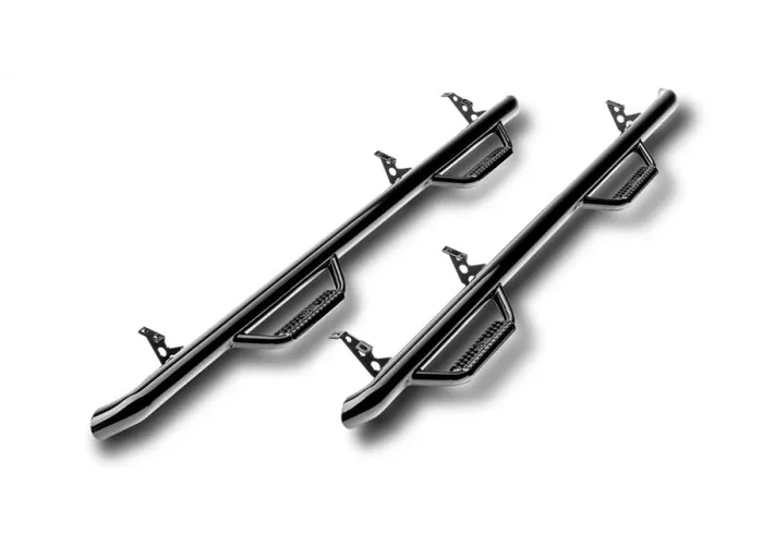 N-Fab Nerf Step 03-10 Hummer H2 SUV 4 Door – Gloss Black – W2W – 3in