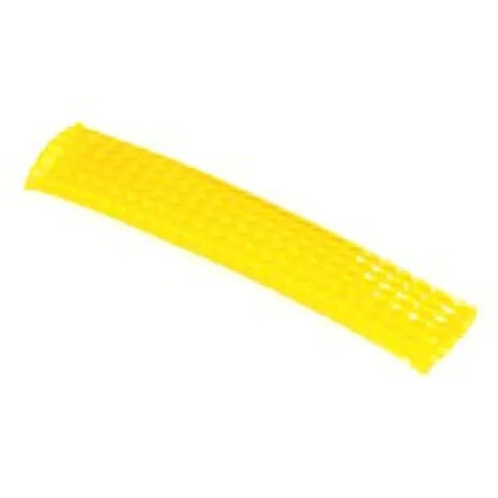 NAMZ Braided Flex Sleeving 10ft. Section (3/8in. ID) – Yellow