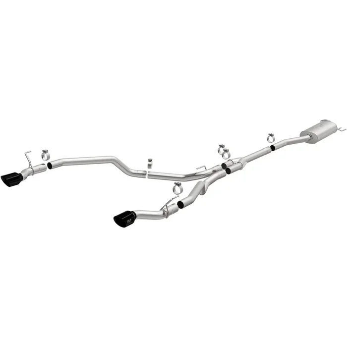 NEO Series Black Chrome Tips Cat-Back System45.0 lb