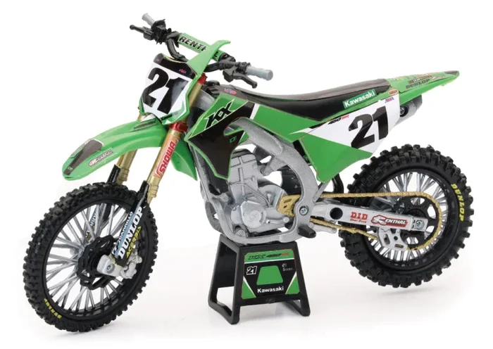 New Ray Toys Kawasaki KX450F Factory Team (Jason Anderson)/ Scale – 1:120.6 lb