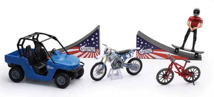 New Ray Toys Nitro Circus Playset/ Scale – 1:18