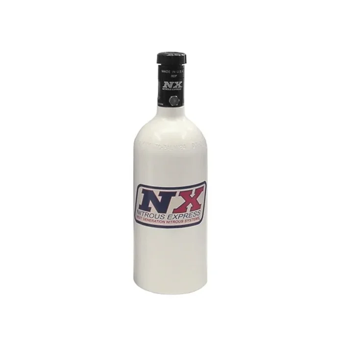 Nitrous Express 1lb Bottle w/Motorcycle Valve (3.2 Dia x 9.83 Tall)2.2 lb