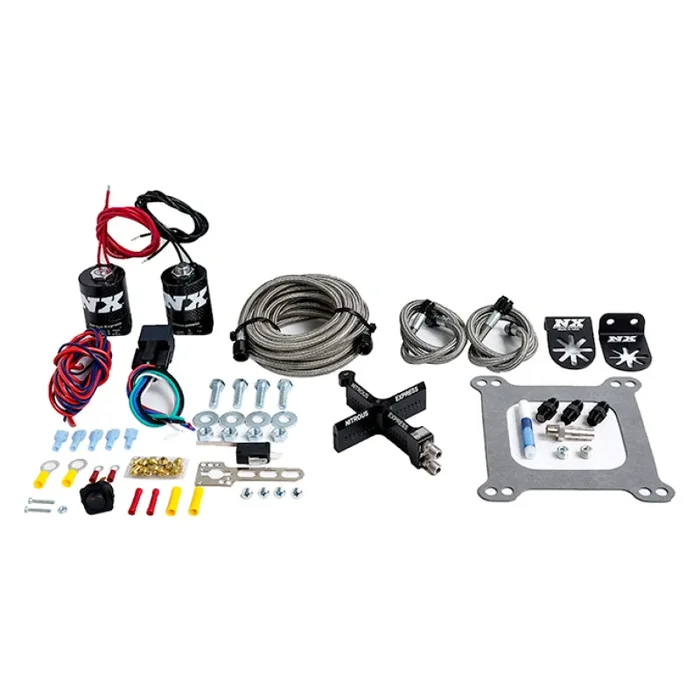 Nitrous Express 4150 Covert Crossbar Plate System Stage 6 50-300HP (w/o Bottle)