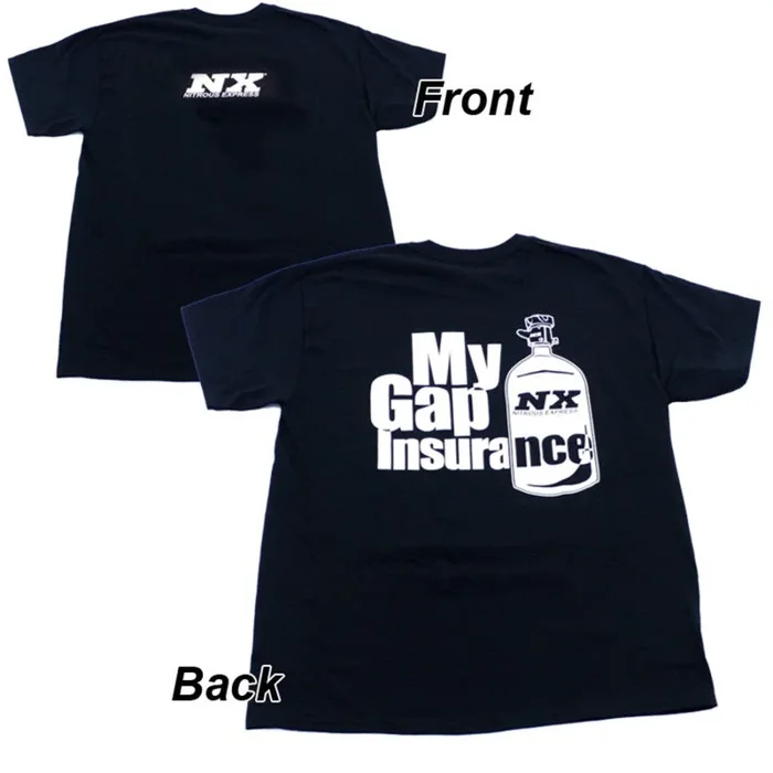 Nitrous Express Gap Insurance T-Shirt 3XL – Black