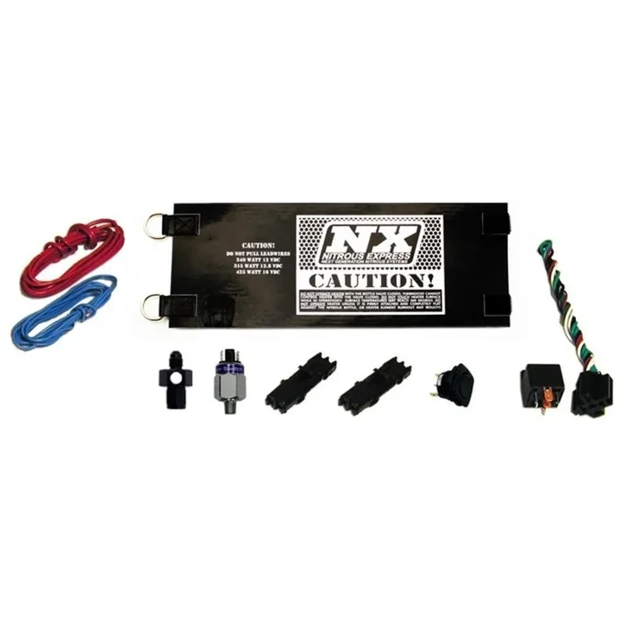 Nitrous Express Heavy Duty Fully Automatic Bottle Heater (Excl. Pressure Gauge 4AN) 14Amps1.7 lb
