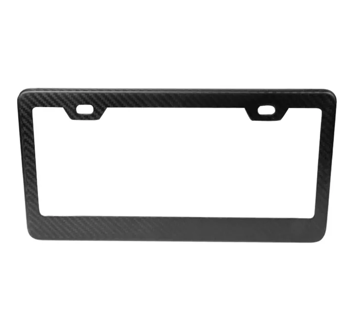 NRG License Plate Frame – Dry Carbon Fiber