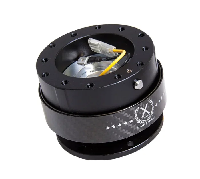 NRG Quick Release Gen 2.0 – Black Body / Black Carbon Fiber Ring1.8 lb