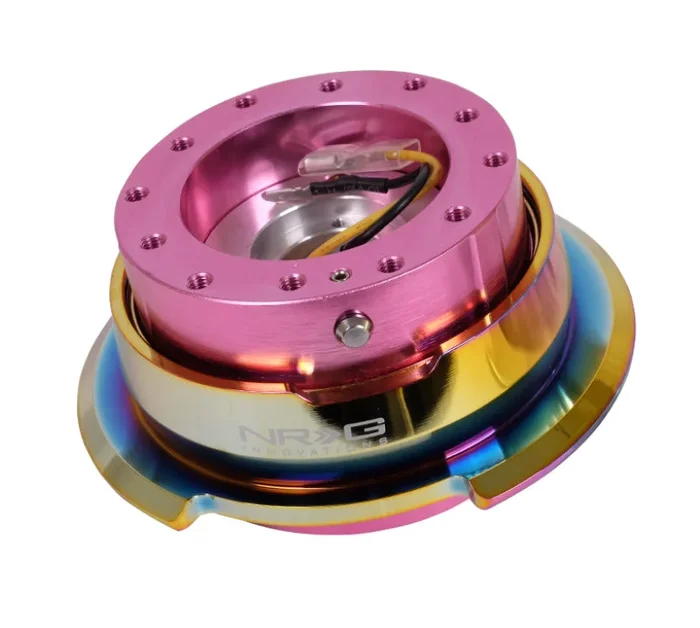 NRG Quick Release Gen 2.8 – Pink Body / Neochrome Ring